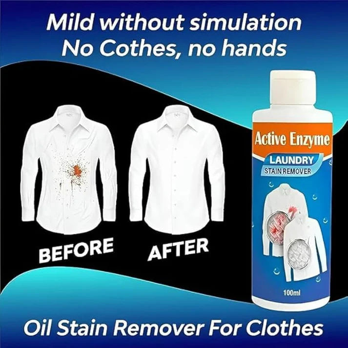 Active Enzyme Laundry Stain Remover (Pack of 2)